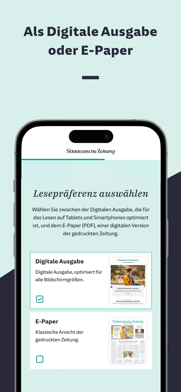 Screenshot #3 pour Süddeutsche Zeitung