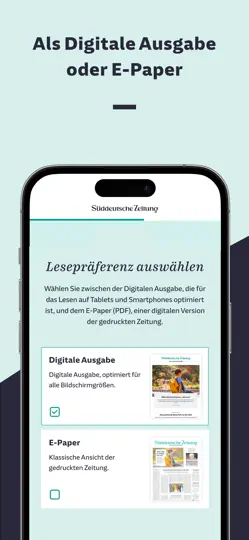 Screenshot von Süddeutsche Zeitung auf dem iPhone 3