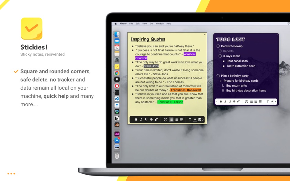 #3. Stickies - Sticky notes app (macOS) 由: ASHVIN SUTHAR
