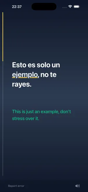 VocabScroll: Learn Spanish screenshot 2