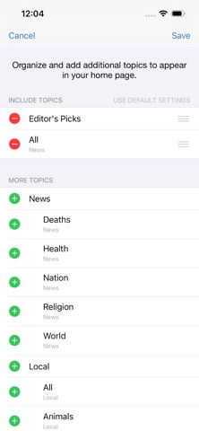 App screenshot