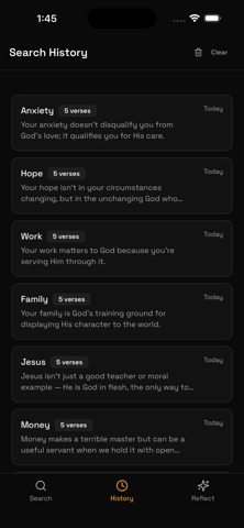 BibleIt - Ask the Bible iPhone screenshot