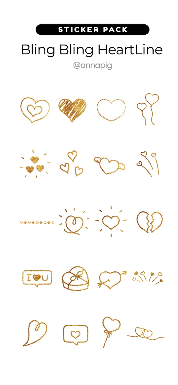 Screenshot #2 pour Bling Bling HeartLine