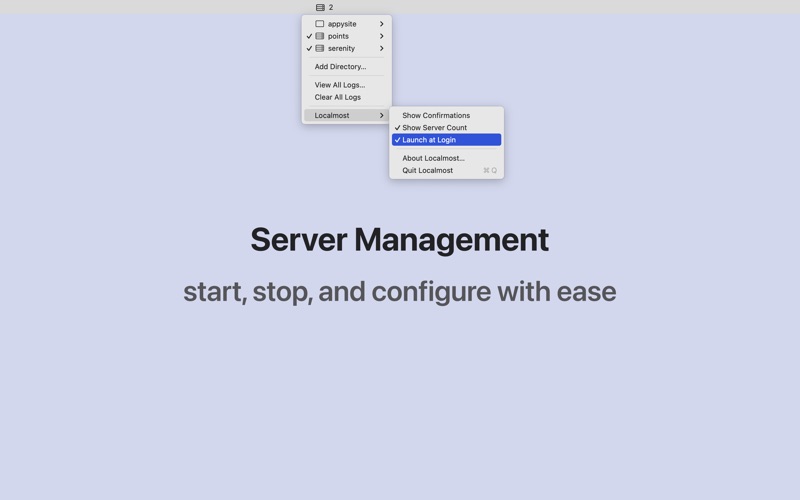 Localmost screenshot
