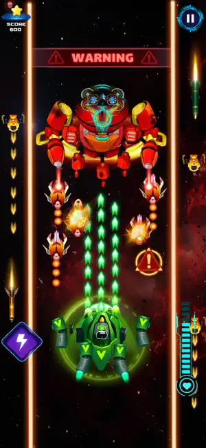Orbital Strike Space Shooter screenshot 2