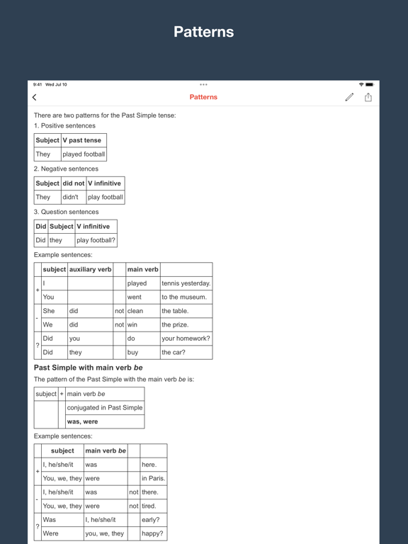 Screenshot #6 pour English Tenses In Use