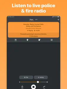 Police Scanner Radio & Fire 1