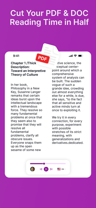 Text Reader - Text to Speech Screenshot 6 of 10