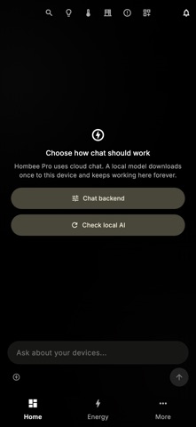 Hombee iPhone screenshot