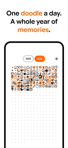 DrawBee: Daily Doodle Diary Screenshot 1 of 4