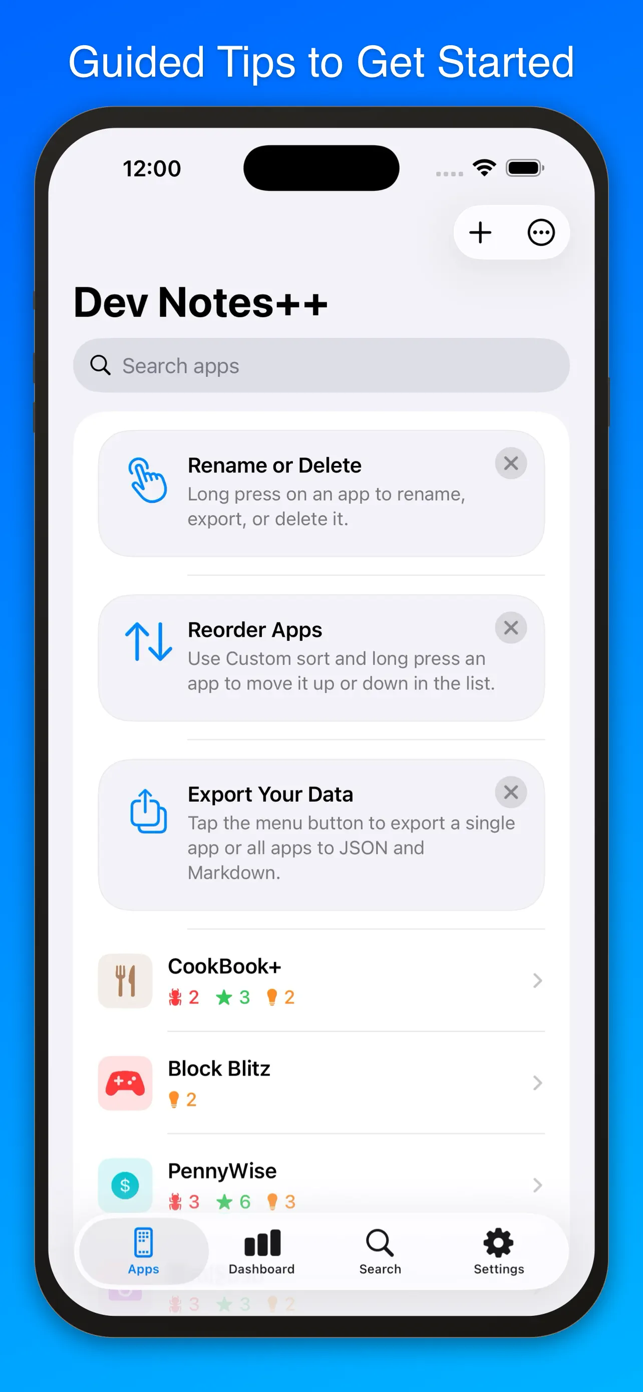#9. Dev Notes++ - Bug & Idea Log (iOS) Av: Sylvain Lafrance