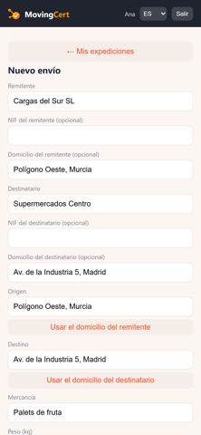 MovingCert Conductor screenshot 3