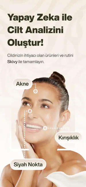 Skivy: AI Cilt Bakımı screenshot 1