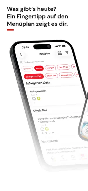Mein Aramark Restaurant iPhone screenshot 2