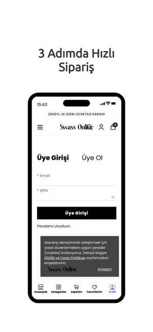 Swass Online screenshot 1