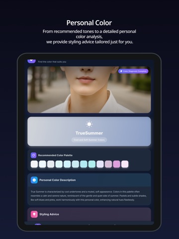 AI Color & Style App Lookey iPad screenshot