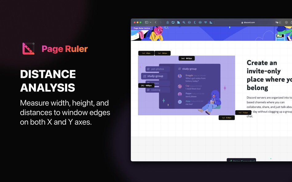 #2. Page Ruler for Safari (macOS) 由: Alfredo Grassau