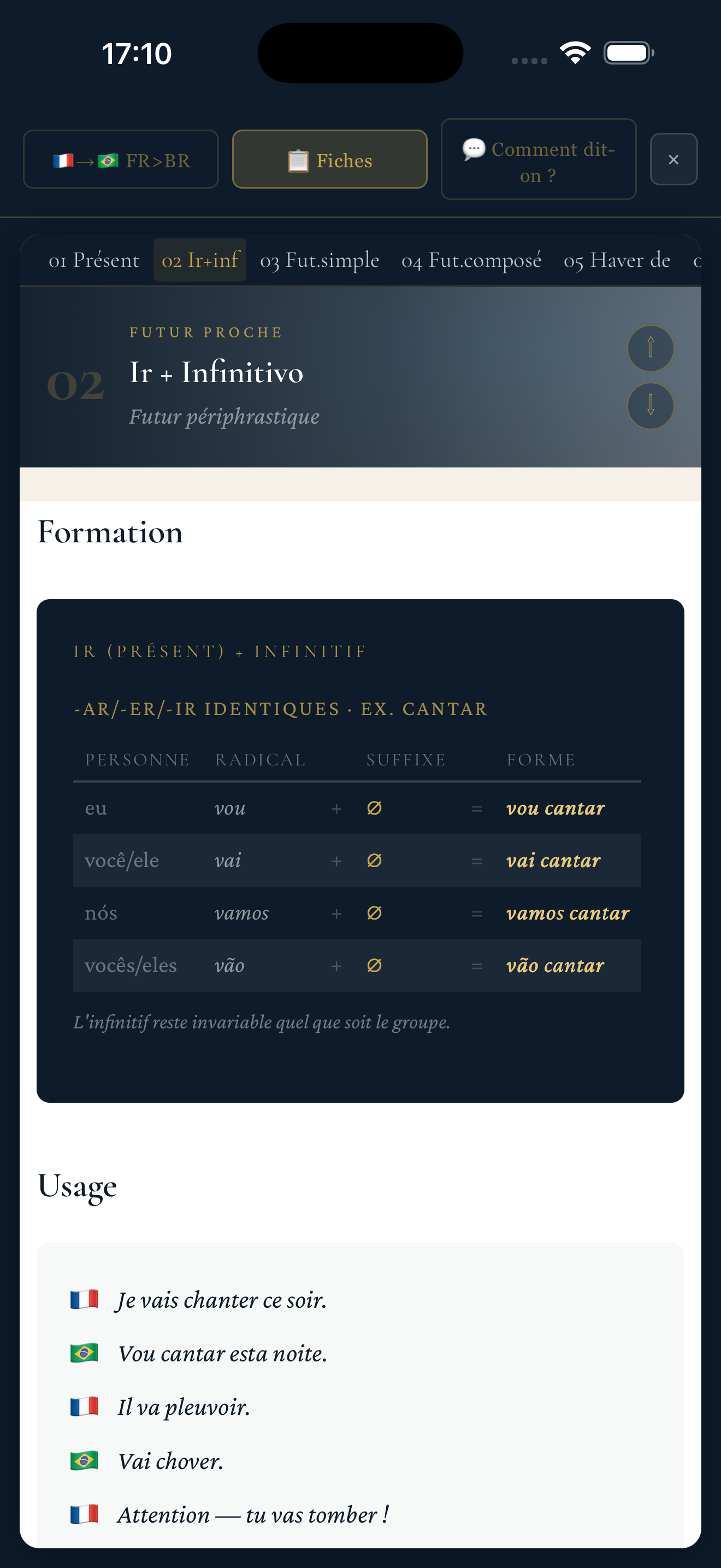 Verbos screenshot 6