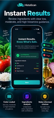 HistaScan: Histamine Tracker Screenshot 2 of 8