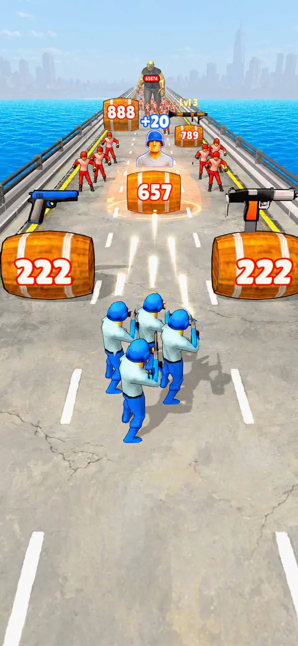 Real War: Survival Game iOS Mod IPA screenshot 2 - iOS game interface