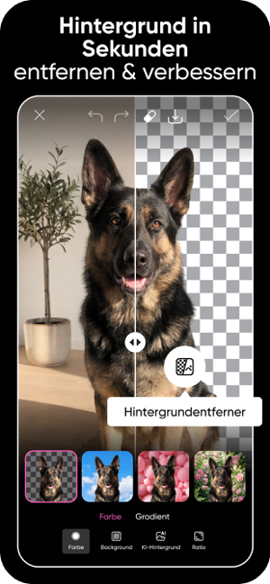 Picsart: KI Bilder bearbeiten Screenshot