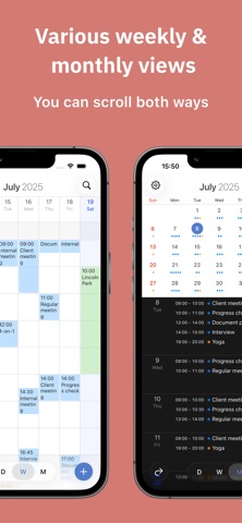 FirstSeed Calendar iPhone screenshot