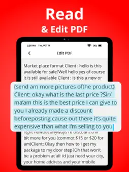 PDF Reader - Scanner app screenshot 12