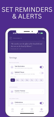 Proverbs 31: Daily Organizer iPhone screenshot