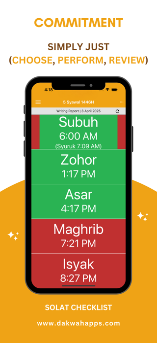 Solat Checklist Screenshot 2 of 10