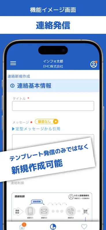 エマージェンシーコール（EMC）-安否確認 screenshot 5 of 7