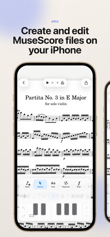 Aria – Music Notation Editor Screenshot 1 of 6