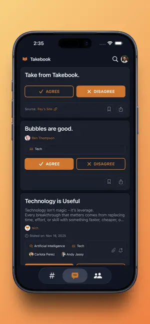 Takebook screenshot 1