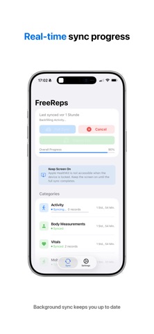 FreeReps Screenshot 2 of 4