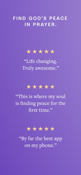 Hallow App Store screenshot showing additional prayer content and session navigation