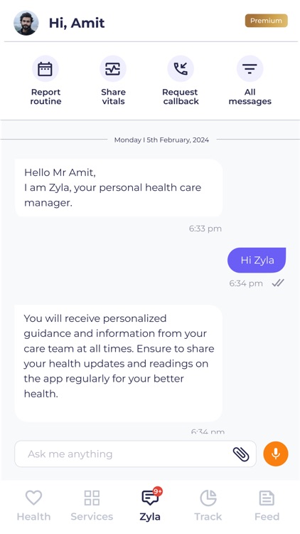 Zyla: Your 24x7 health expert