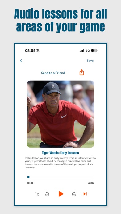 Mind Caddie, Golf Mental Game Screenshot