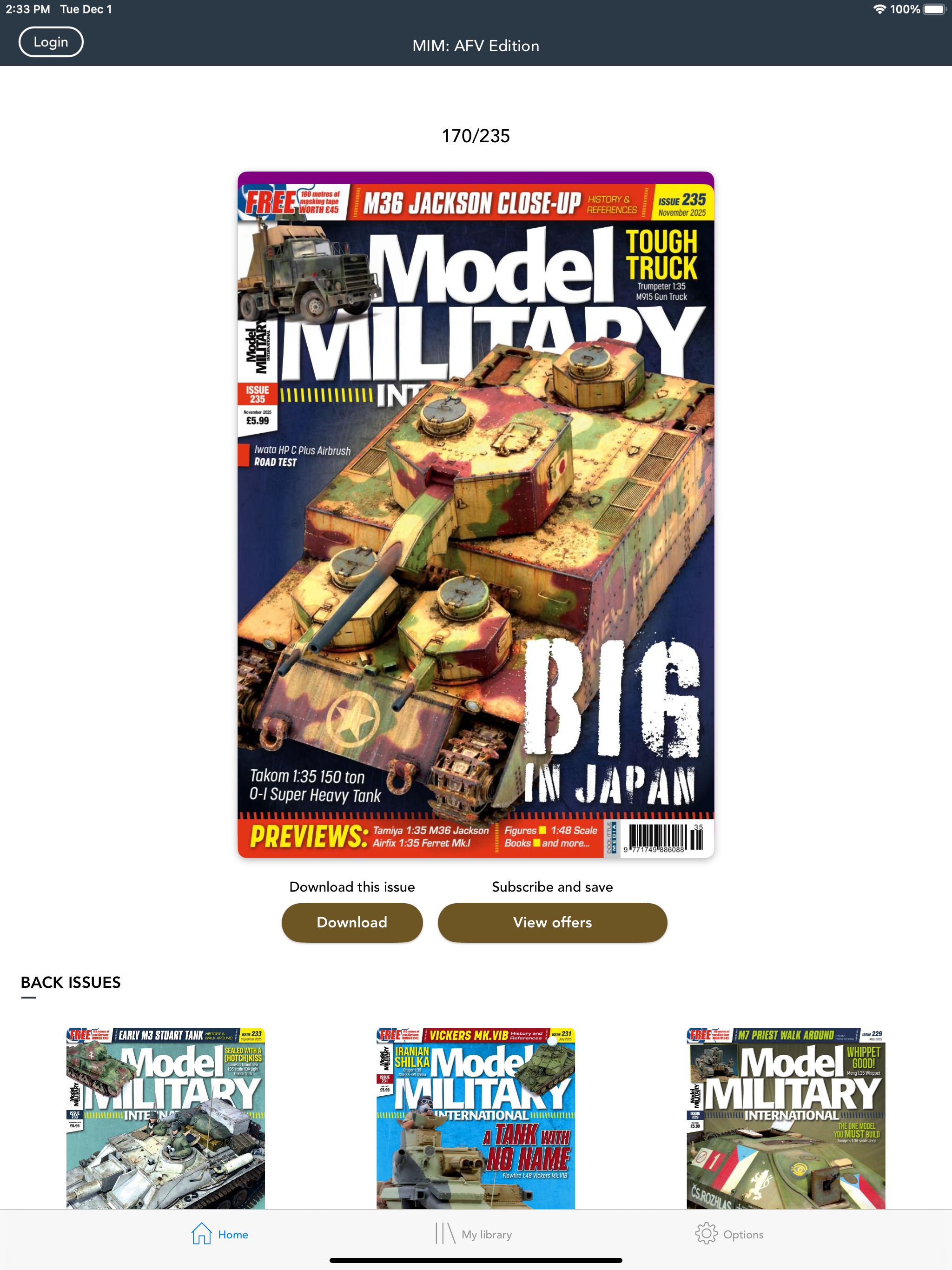 MIM: AFV Edition