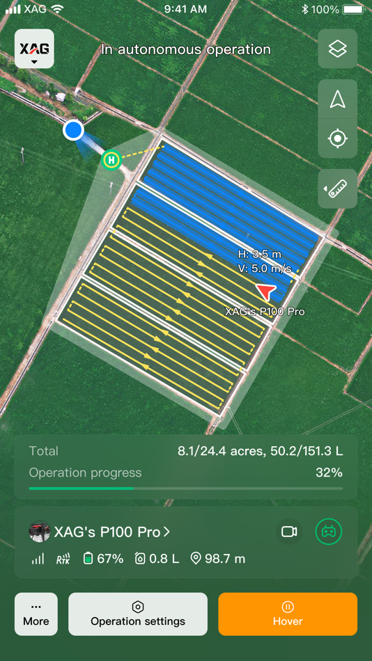 #4. XAG One (iOS) 由: Guangzhou Xaircraft Technology Co.,Ltd.