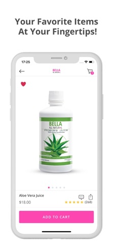 Bella All Natural app screenshot 3