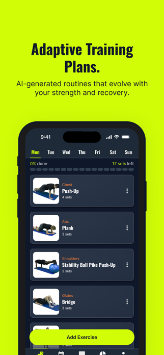 Smart Workout Diary Screenshot 4 of 7