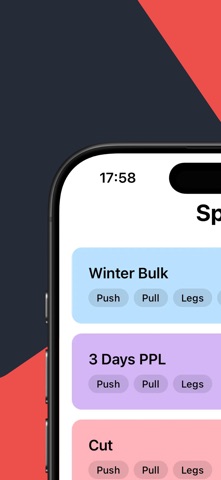 Split Workout Tracking Screenshot 5 of 8