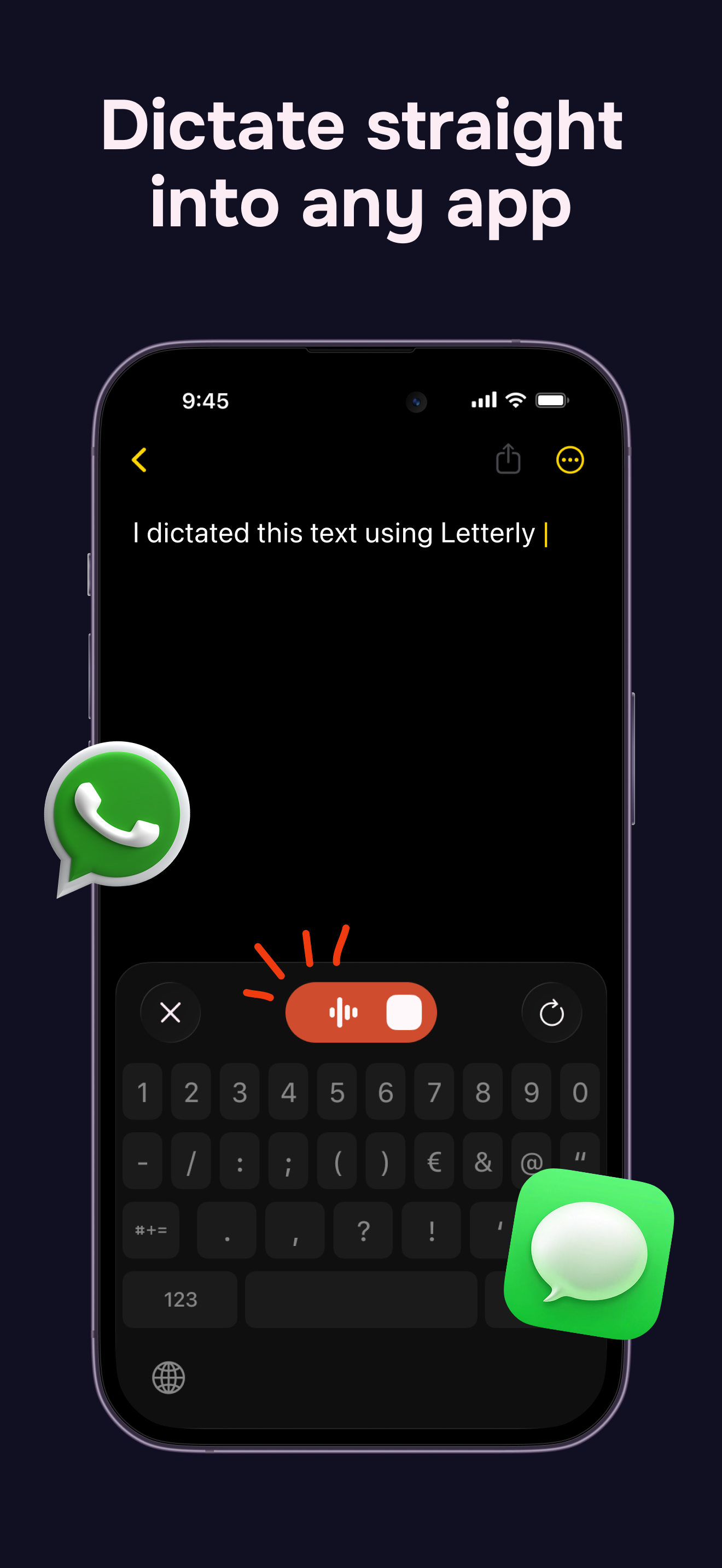 Letterly: AI Note Taker screenshot 3