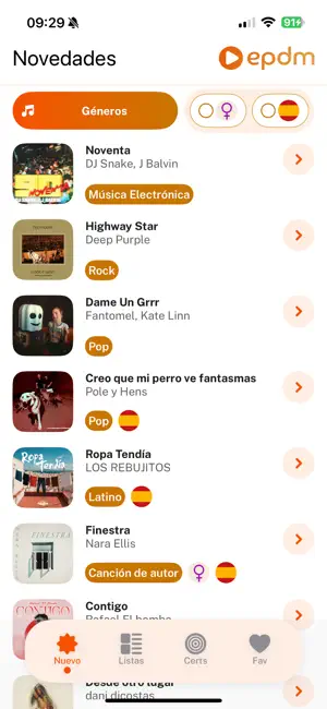 El Portal de Música - EPDM screenshot 1