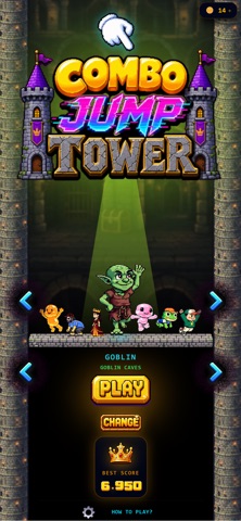 Combo Jump Tower: Climb Game Screenshot 9 of 10