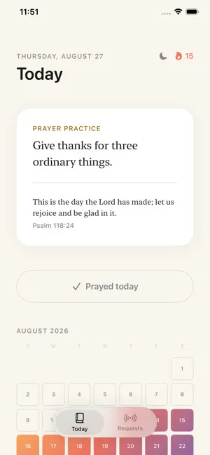 Pray Diem: Daily Prayer screenshot 2