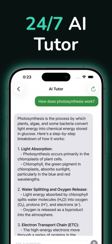 Biology AI: Scan Homework iPhone screenshot