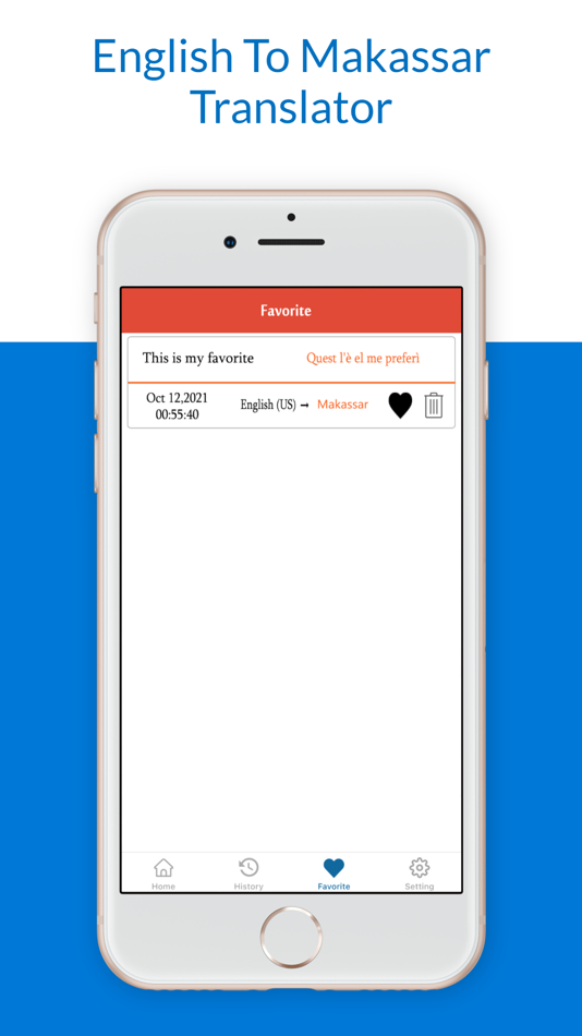 #5. English To Makassar Translator (iOS) Podle: Sandip H Vavadiya