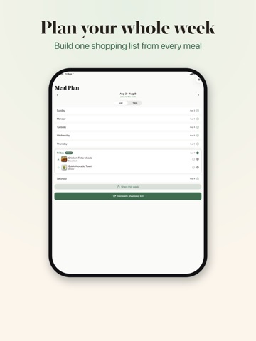 SeeMeCook iPad screenshot