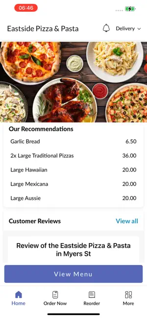 Eastside Pizza & Pasta screenshot 2