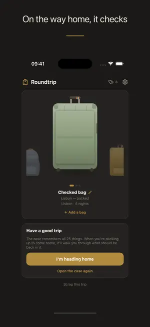 Roundtrip Packing List screenshot 4